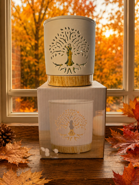 Tree of Life ceramic wax warmer